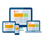 Attractive websites that will function on all devices.